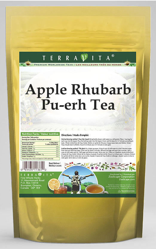 Apple Rhubarb Pu-erh Tea