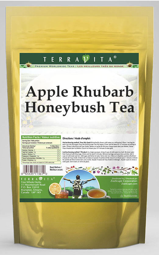 Apple Rhubarb Honeybush Tea