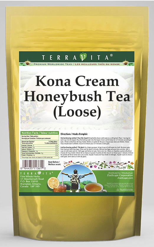 Kona Cream Honeybush Tea (Loose)