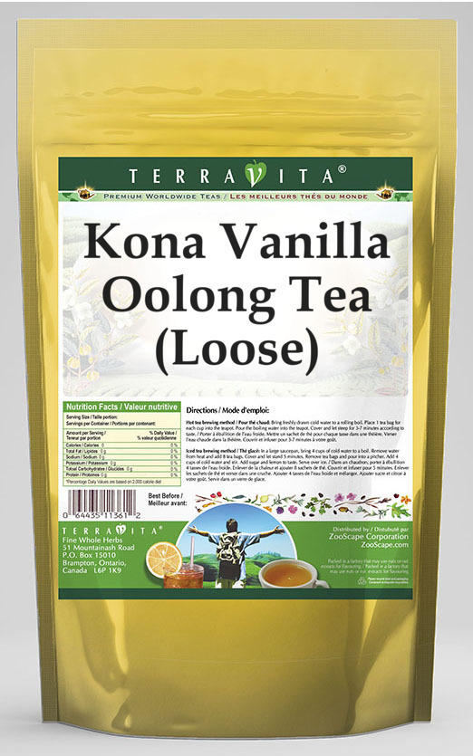 Kona Vanilla Oolong Tea (Loose)