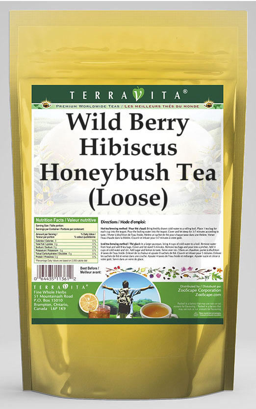 Wild Berry Hibiscus Honeybush Tea (Loose)