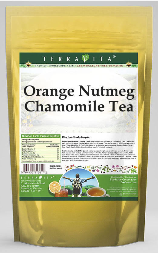 Orange Nutmeg Chamomile Tea
