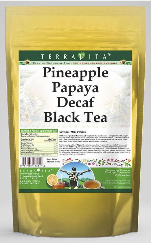 Pineapple Papaya Decaf Black Tea