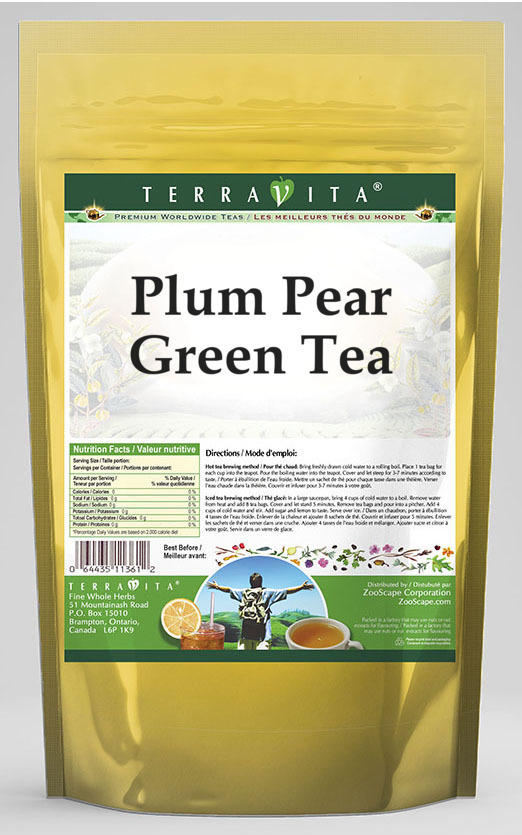 Plum Pear Green Tea