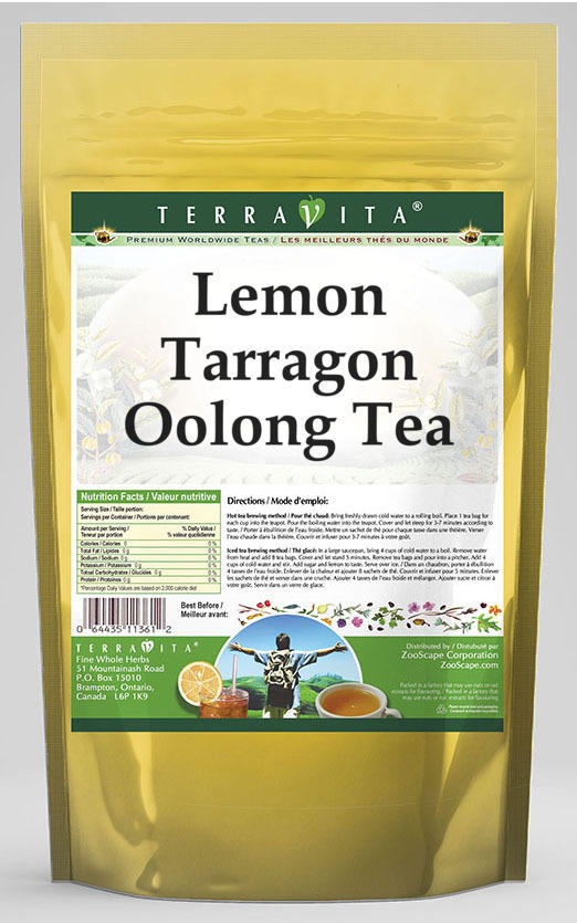 Lemon Tarragon Oolong Tea