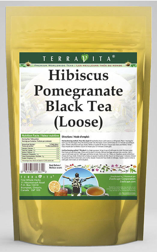 Hibiscus Pomegranate Black Tea (Loose)