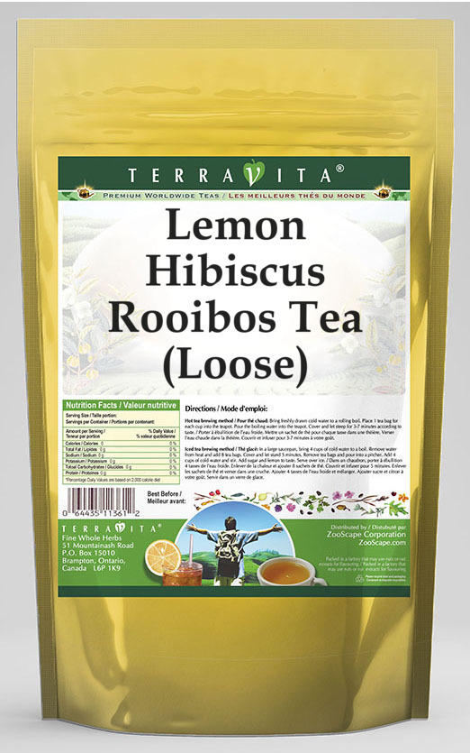 Lemon Hibiscus Rooibos Tea (Loose)