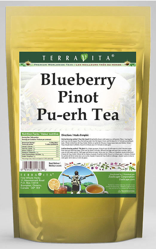 Blueberry Pinot Pu-erh Tea