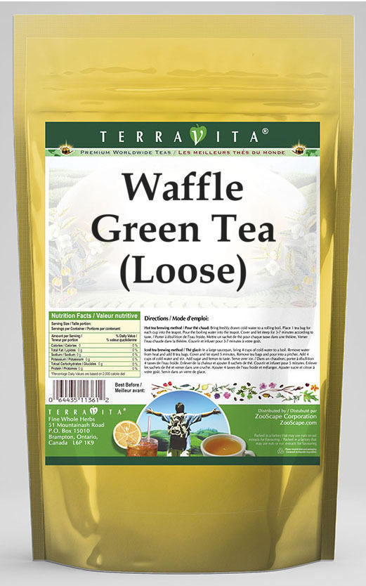 Waffle Green Tea (Loose)