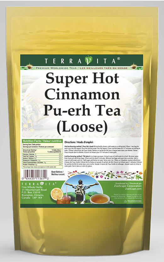 Super Hot Cinnamon Pu-erh Tea (Loose)