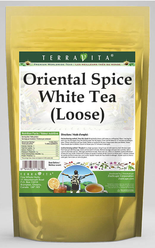 Oriental Spice White Tea (Loose)