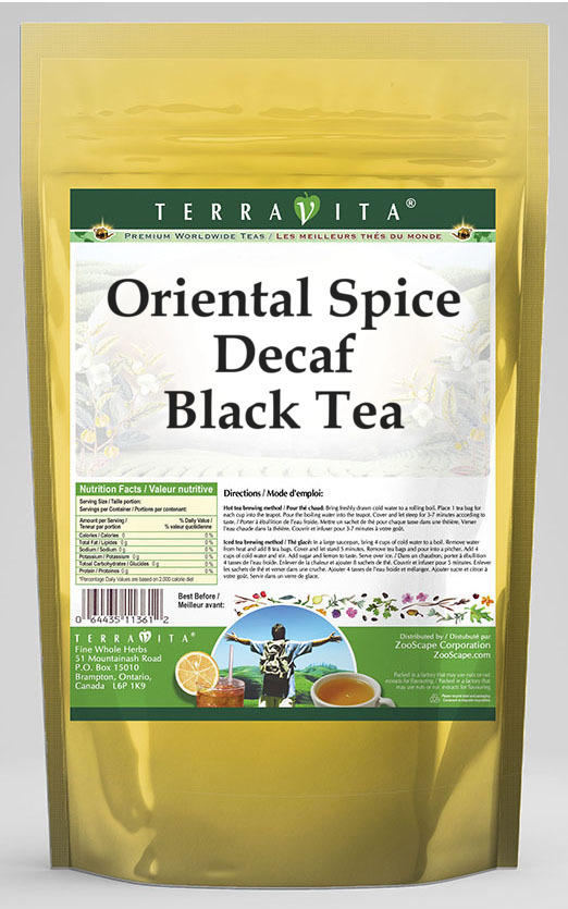 Oriental Spice Decaf Black Tea