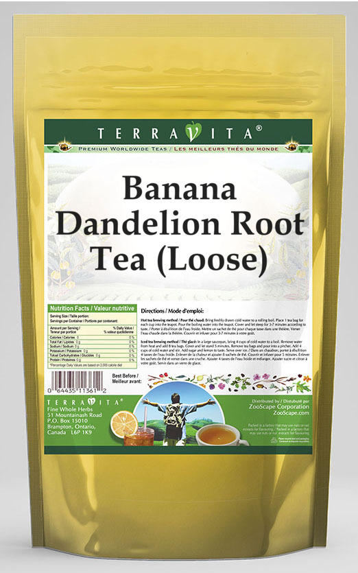 Banana Dandelion Root Tea (Loose)