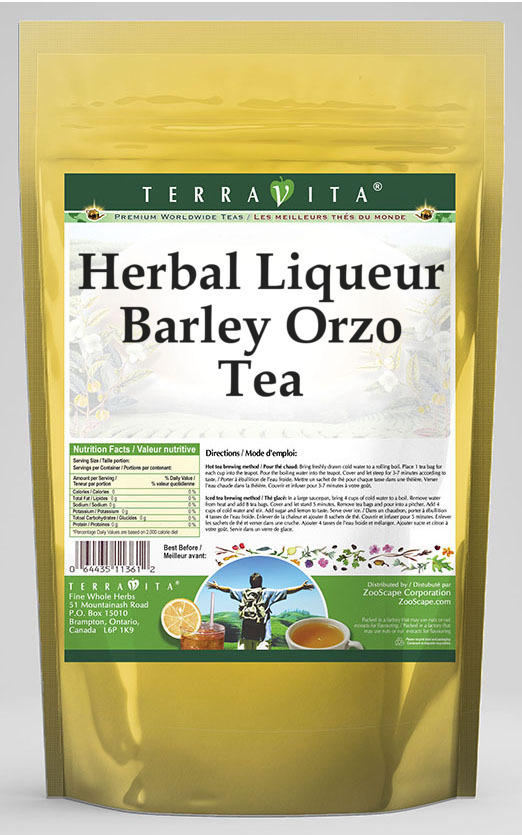Herbal Liqueur Barley Orzo Tea