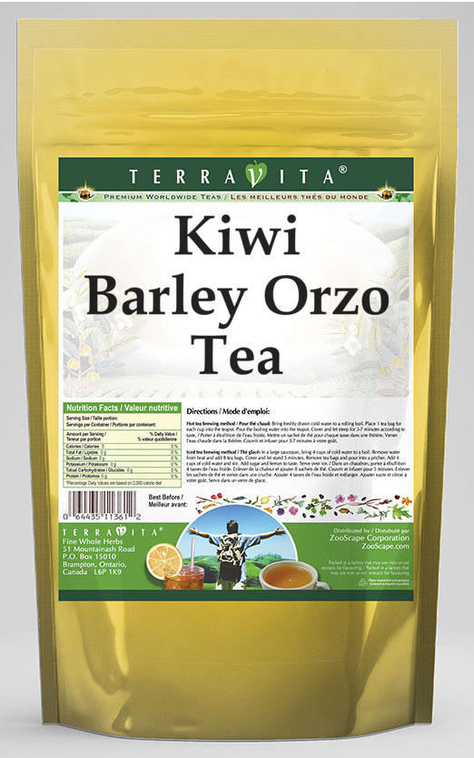 Kiwi Barley Orzo Tea