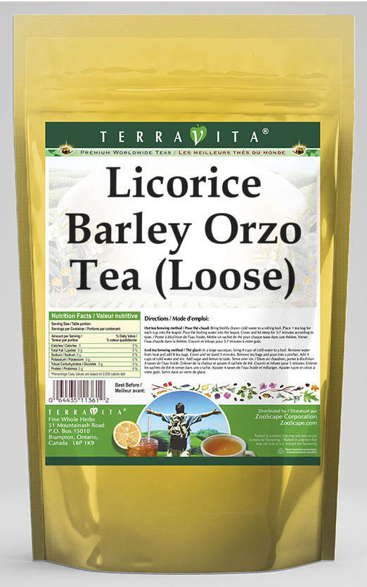 Licorice Barley Orzo Tea (Loose)