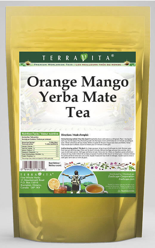 Orange Mango Yerba Mate Tea