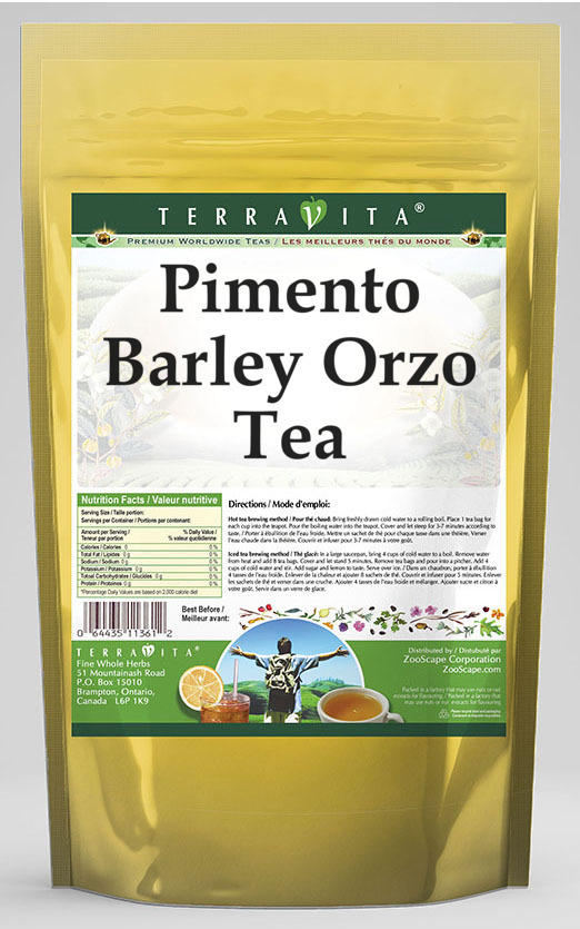 Pimento Barley Orzo Tea