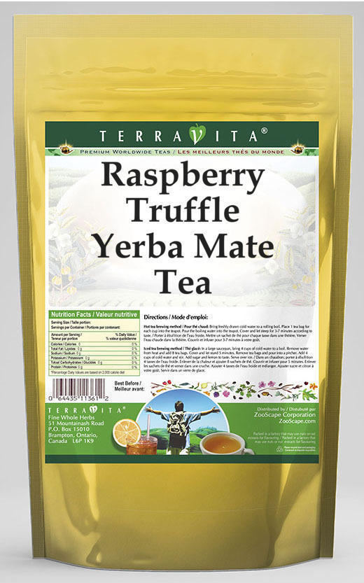 Raspberry Truffle Yerba Mate Tea