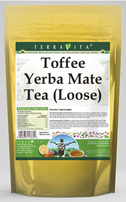 Toffee Yerba Mate Tea (Loose)