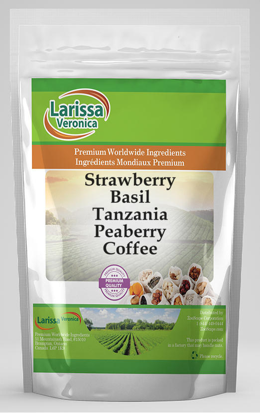 Strawberry Basil Tanzania Peaberry Coffee