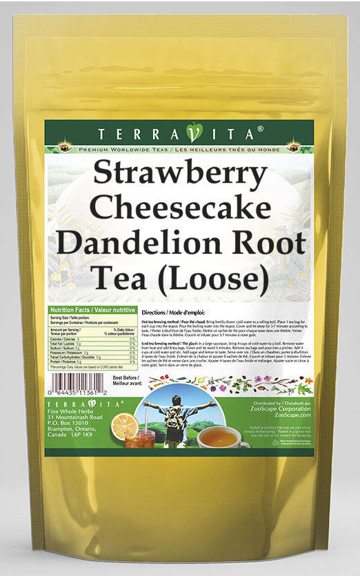 Strawberry Cheesecake Dandelion Root Tea (Loose)