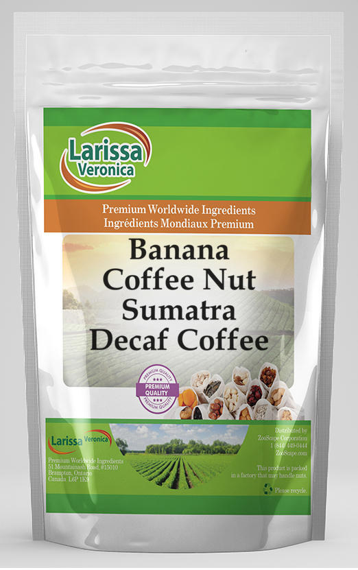 Banana Coffee Nut Sumatra Decaf Coffee