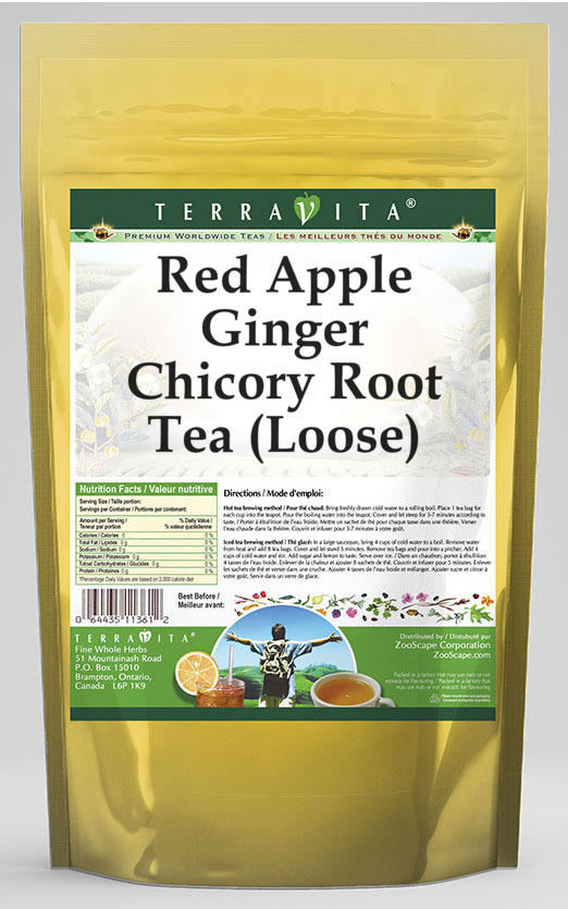 Red Apple Ginger Chicory Root Tea (Loose)