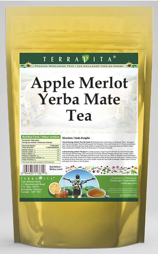 Apple Merlot Yerba Mate Tea