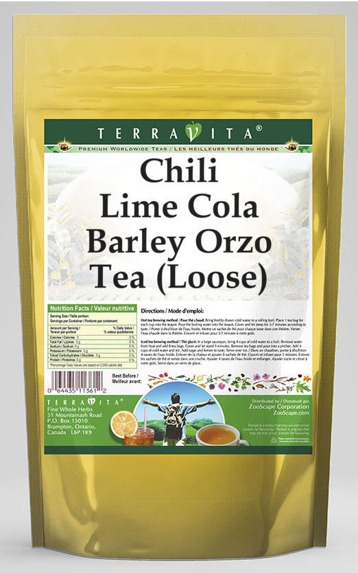 Chili Lime Cola Barley Orzo Tea (Loose)