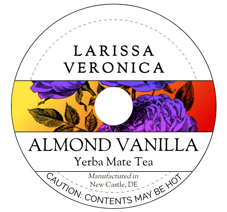 Almond Vanilla Yerba Mate Tea <BR>(Single Serve K-Cup Pods)