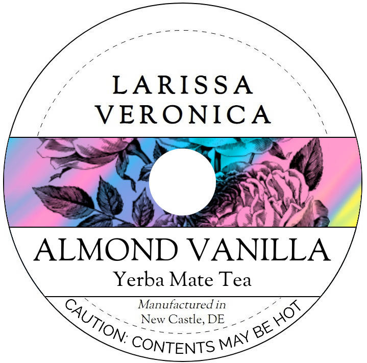 Almond Vanilla Yerba Mate Tea <BR>(Single Serve K-Cup Pods)