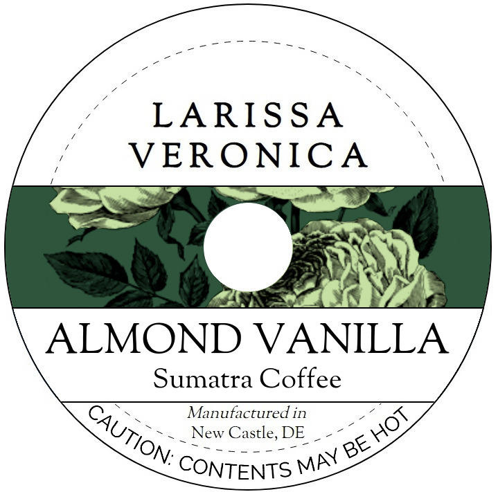 Almond Vanilla Sumatra Coffee <BR>(Single Serve K-Cup Pods)
