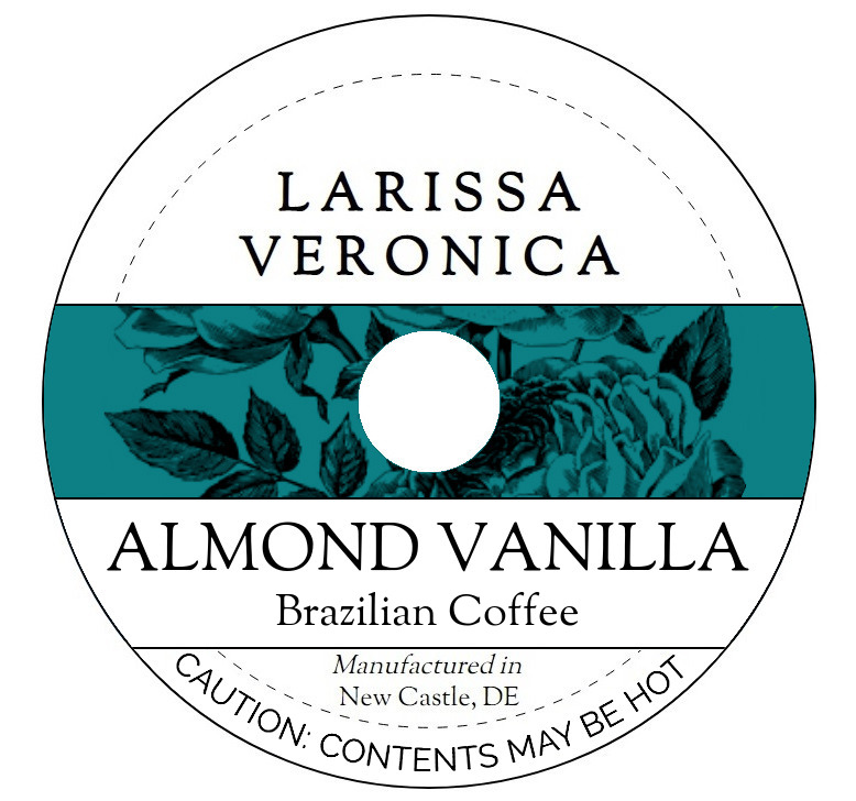 Almond Vanilla Brazilian Coffee <BR>(Single Serve K-Cup Pods)