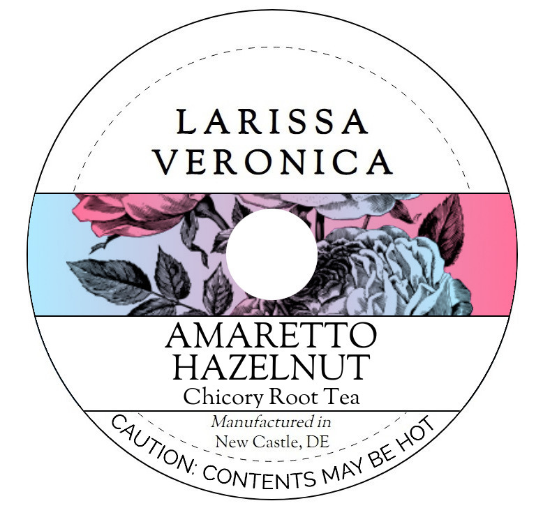 Amaretto Hazelnut Chicory Root Tea <BR>(Single Serve K-Cup Pods)