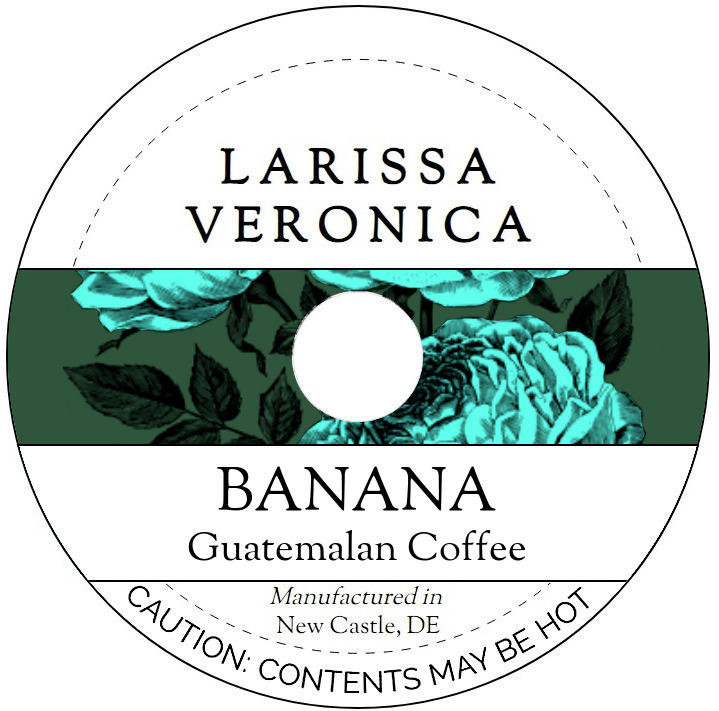 Banana Guatemalan Coffee <BR>(Single Serve K-Cup Pods)