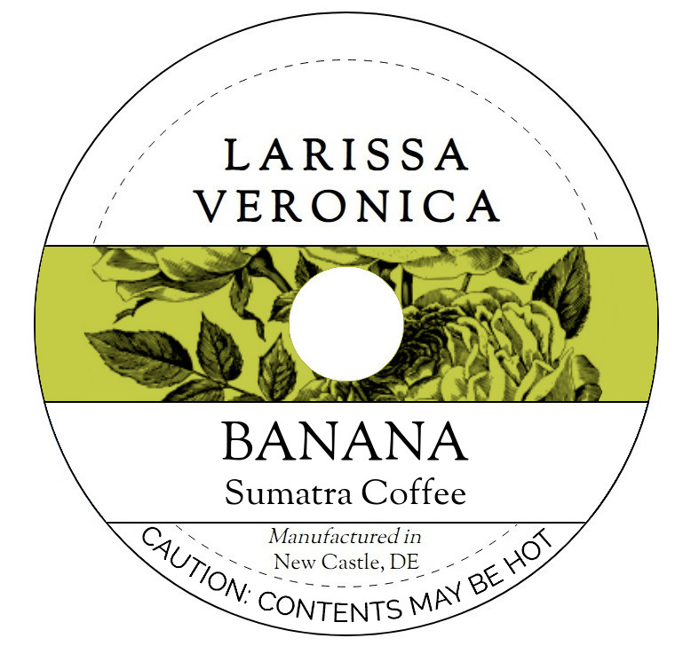 Banana Sumatra Coffee <BR>(Single Serve K-Cup Pods)