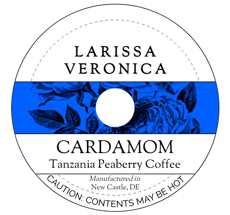 Cardamom Tanzania Peaberry Coffee <BR>(Single Serve K-Cup Pods)