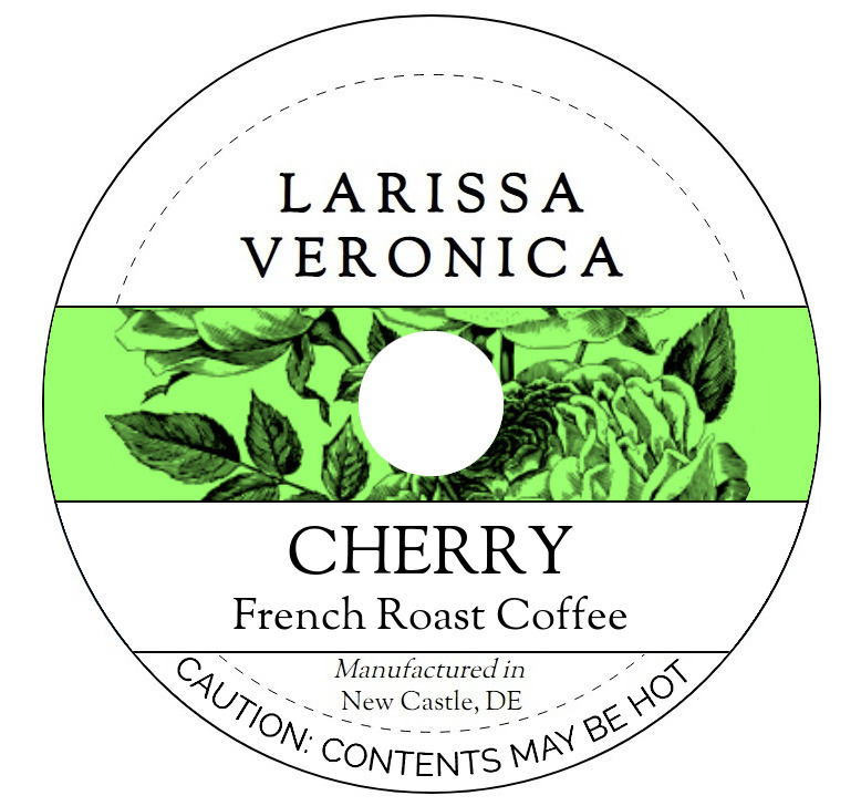 Cherry French Roast Coffee <BR>(Single Serve K-Cup Pods)