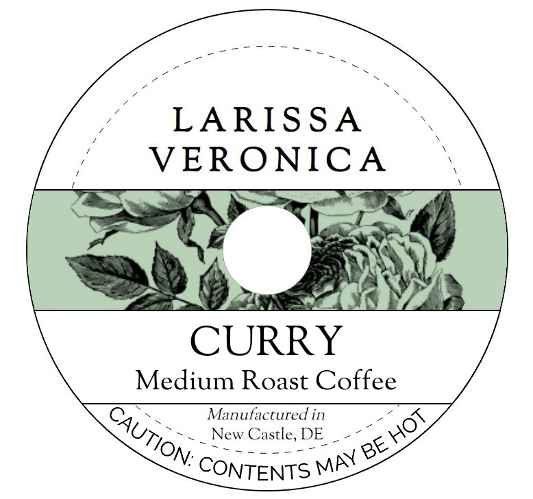 Curry Medium Roast Coffee <BR>(Single Serve K-Cup Pods)