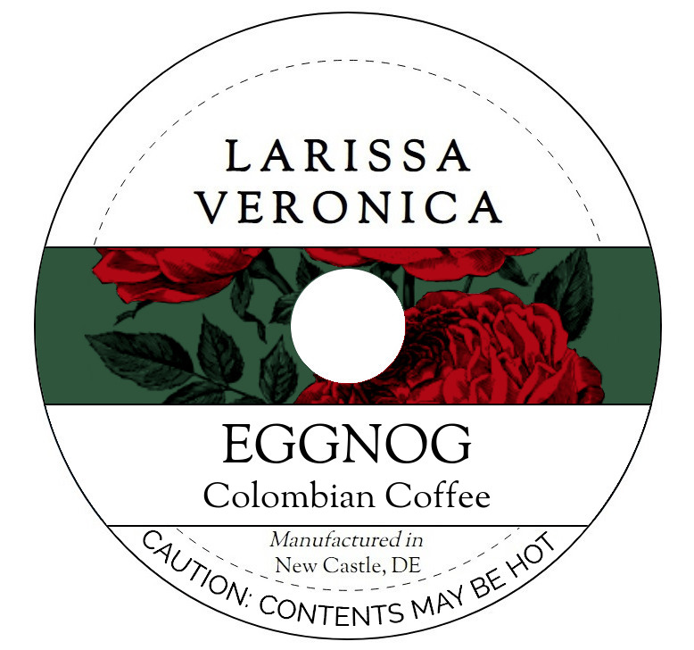 Eggnog Colombian Coffee <BR>(Single Serve K-Cup Pods)