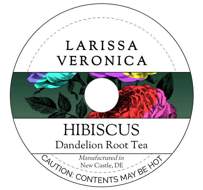 Hibiscus Dandelion Root Tea <BR>(Single Serve K-Cup Pods)