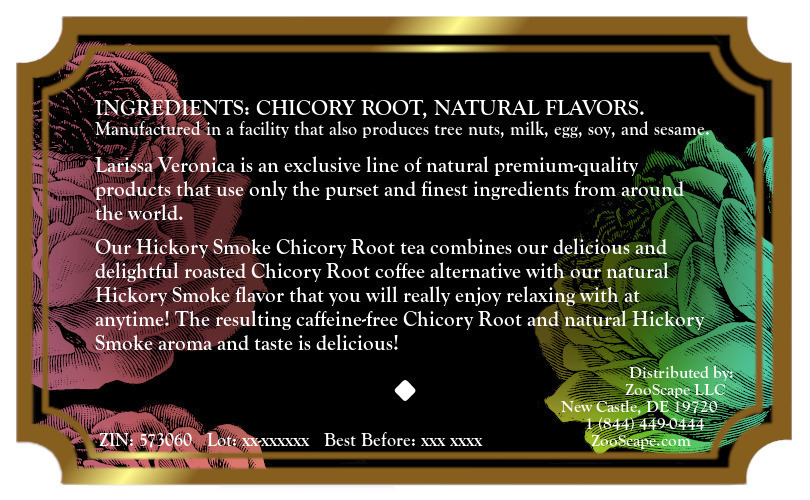 Hickory Smoke Chicory Root Tea <BR>(Single Serve K-Cup Pods)