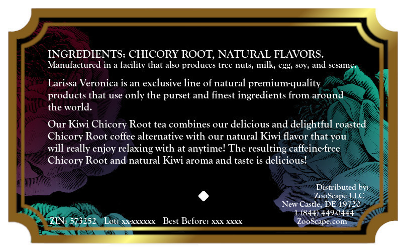 Kiwi Chicory Root Tea <BR>(Single Serve K-Cup Pods)