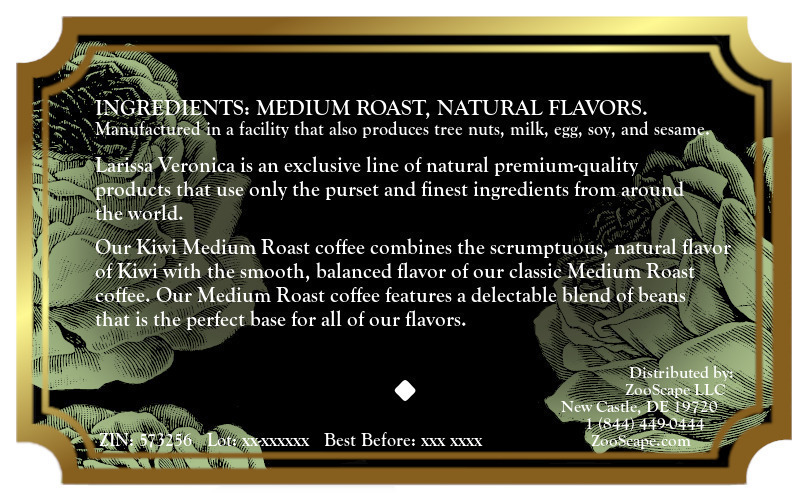 Kiwi Medium Roast Coffee <BR>(Single Serve K-Cup Pods)