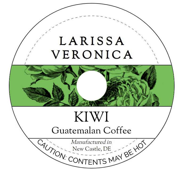 Kiwi Guatemalan Coffee <BR>(Single Serve K-Cup Pods)