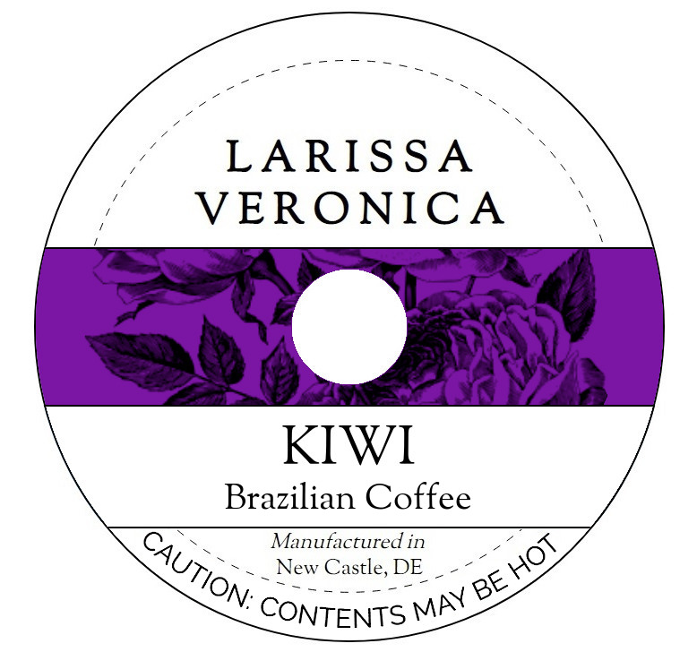 Kiwi Brazilian Coffee <BR>(Single Serve K-Cup Pods)