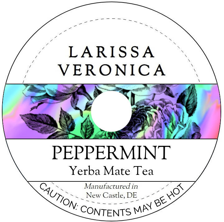 Peppermint Yerba Mate Tea <BR>(Single Serve K-Cup Pods)