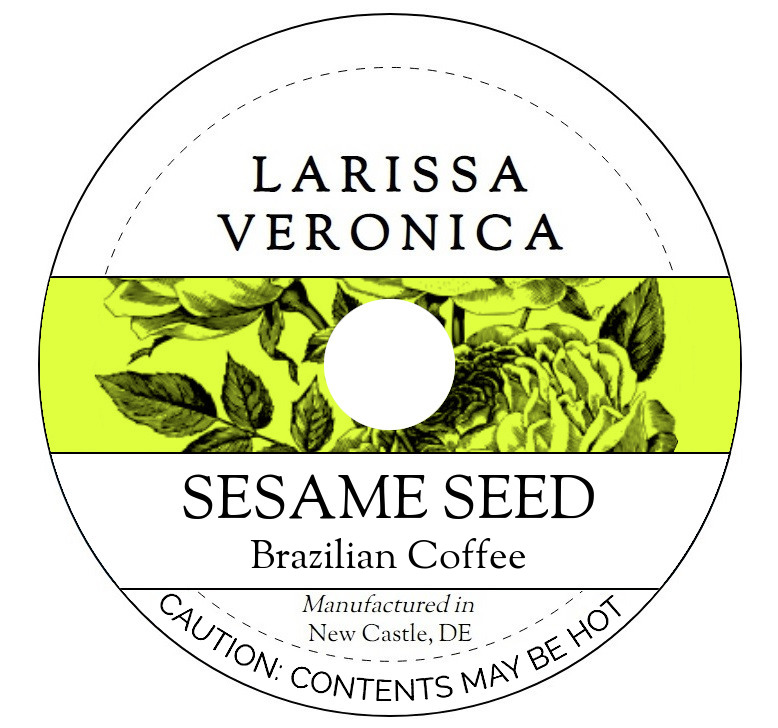 Sesame Seed Brazilian Coffee <BR>(Single Serve K-Cup Pods)