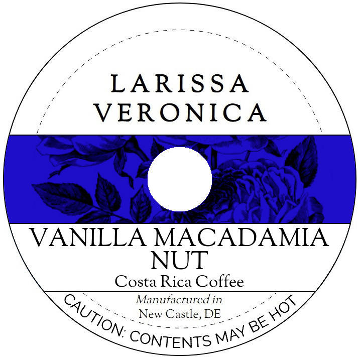 Vanilla Macadamia Nut Costa Rica Coffee <BR>(Single Serve K-Cup Pods)